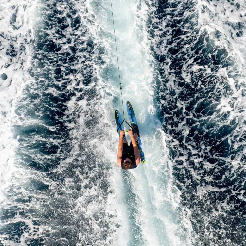 Allegre Combo Waterskis Blue