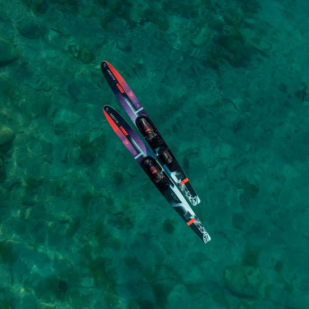 Allegre Combo Waterskis Red