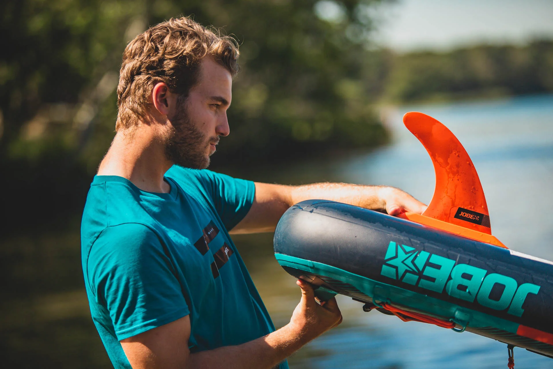 Jobe Aero Center SUP Yüzgeç Lime