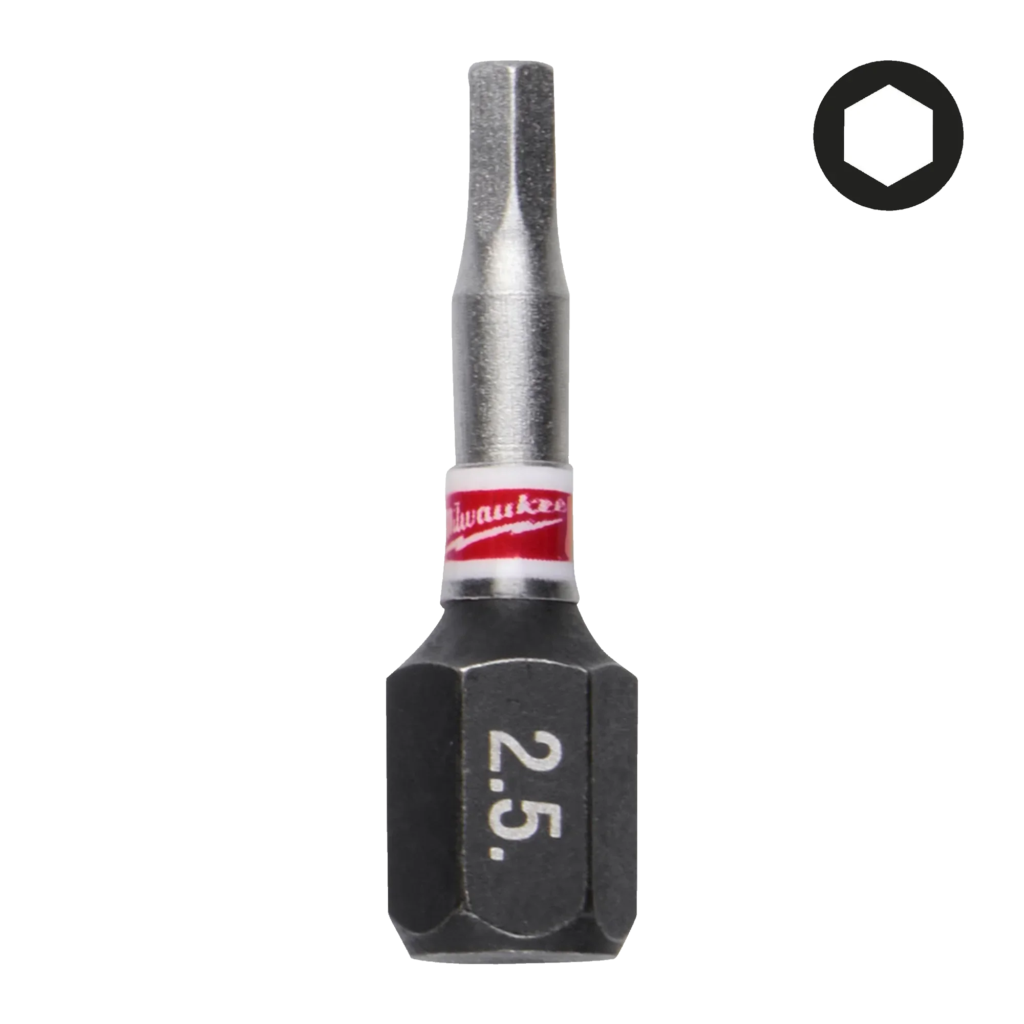 Bits Uç HEX 2,5 25 mm 2'li Paket