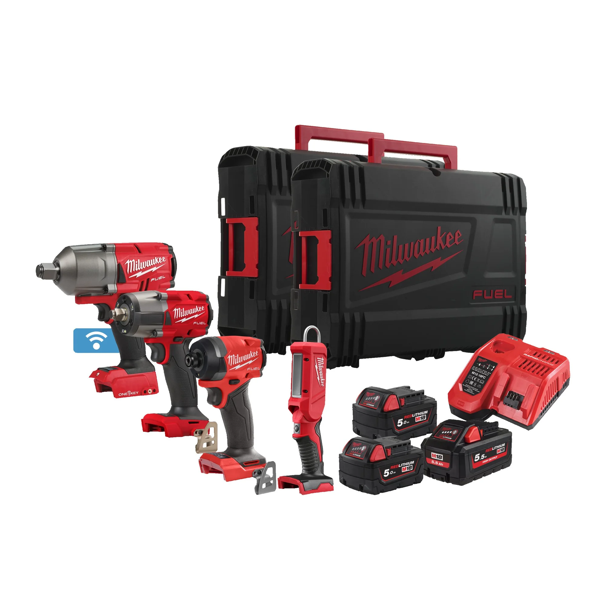 Milwaukee M18 FPP4G3-553X Kombo Set