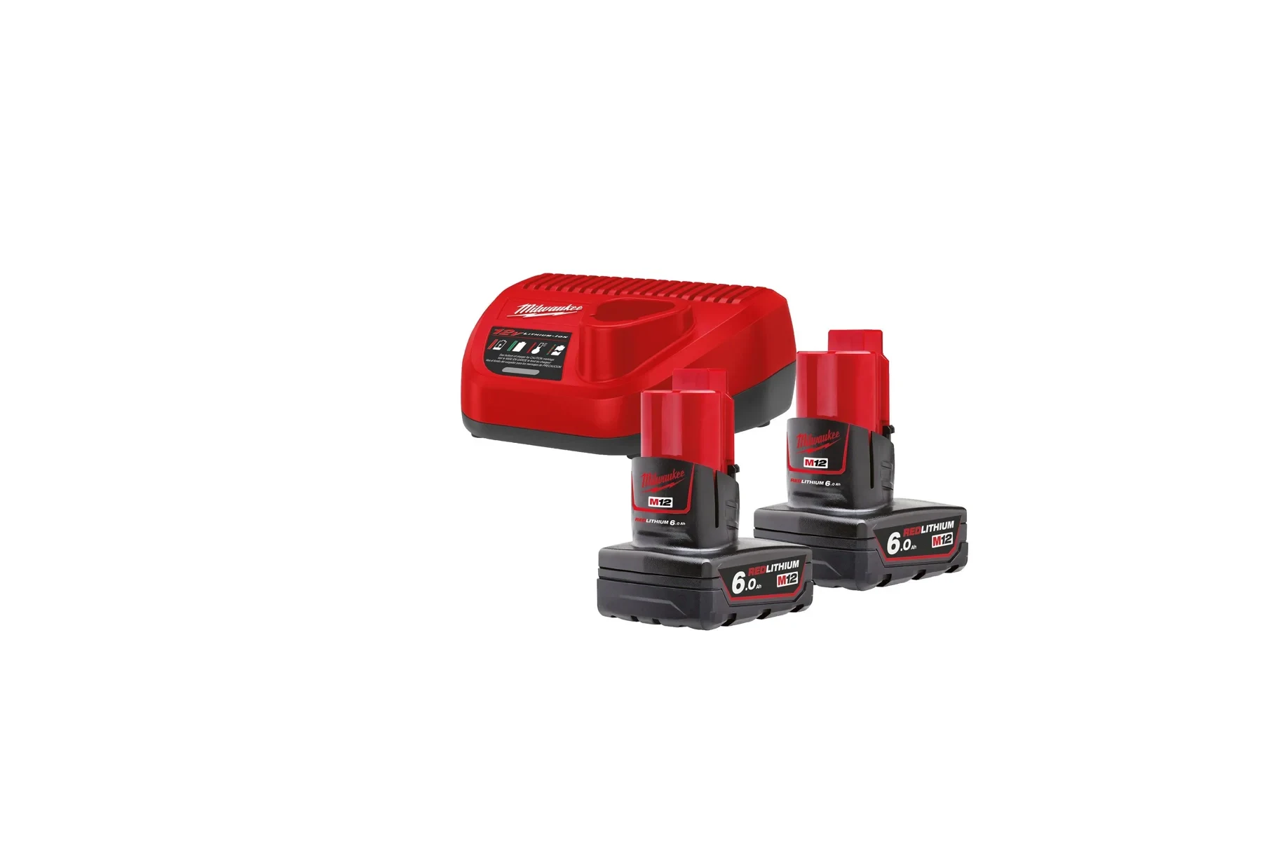 Milwaukee M12 NRG-602 Akü + Şarj Cihazı Paket
