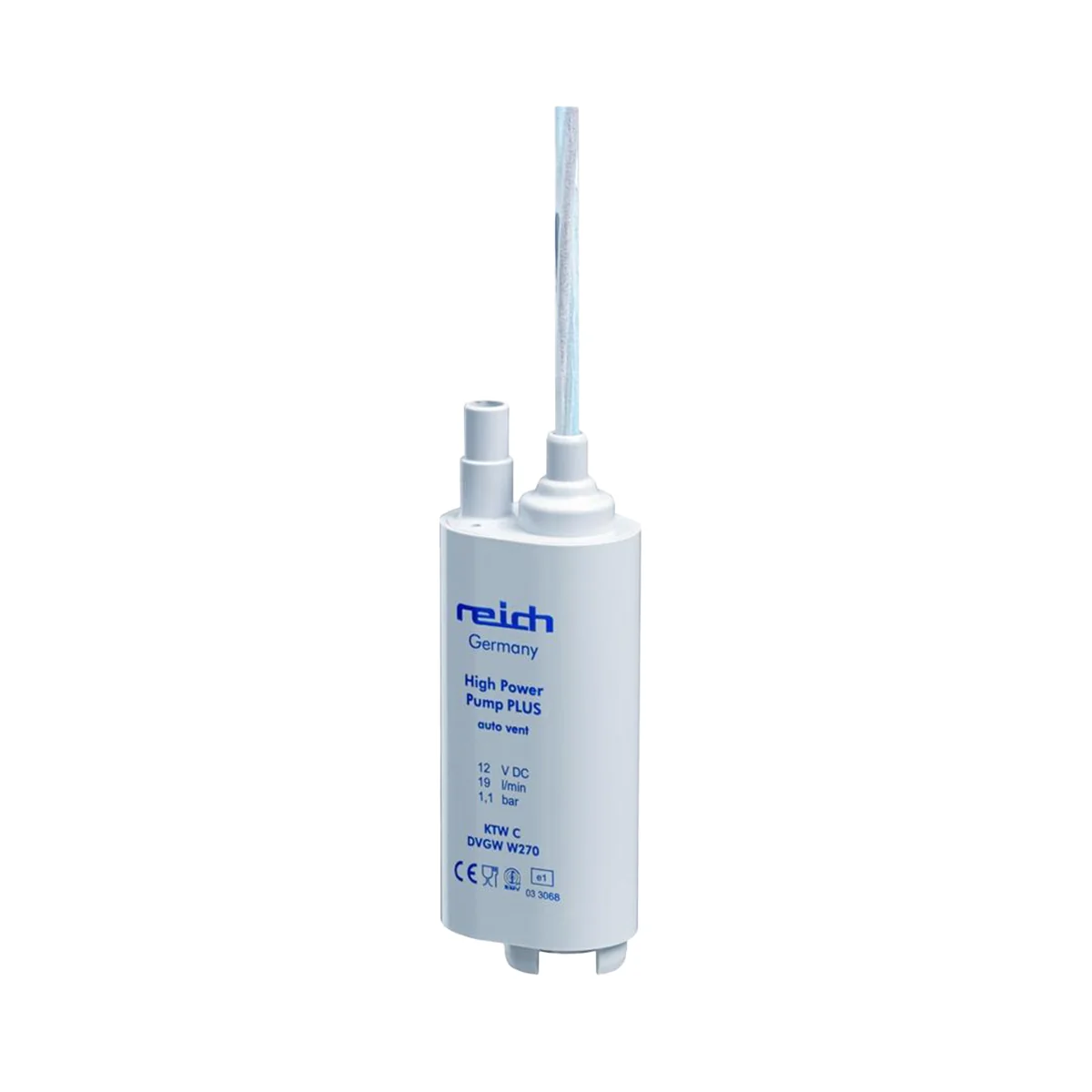 Reich High Power Pump Plus Auto Vent Dalgıç Pompa 12V 19 l/dk