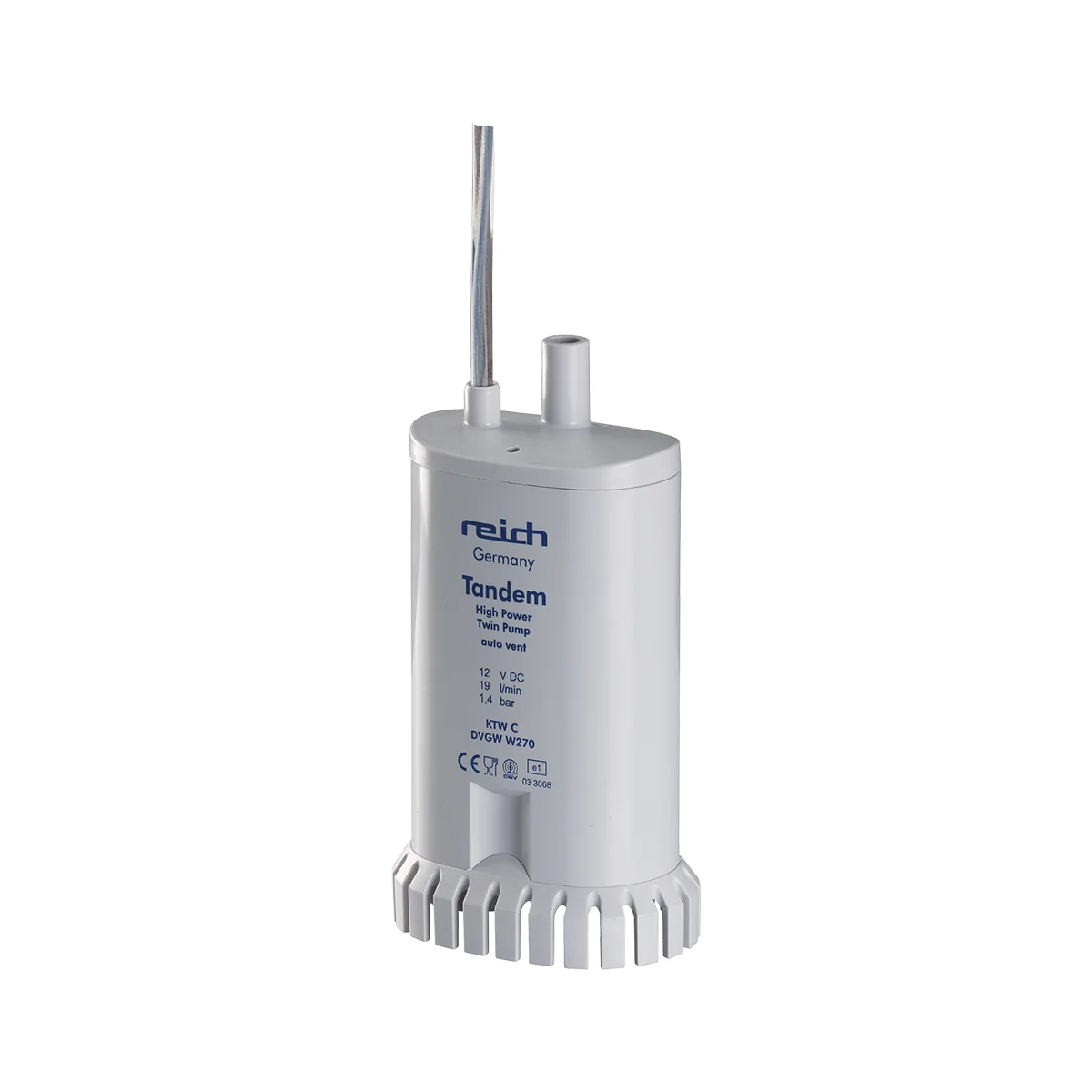 Reich Tandem Filtreli Dalgıç Pompa 12V 19 l/dk