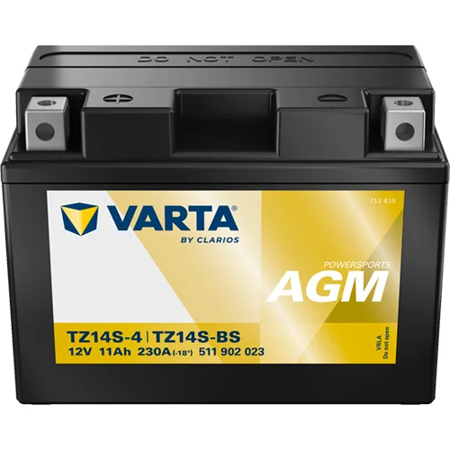 Varta Powersports AGM TZ14S-BS 12V 11Ah Motosiklet Aküsü
